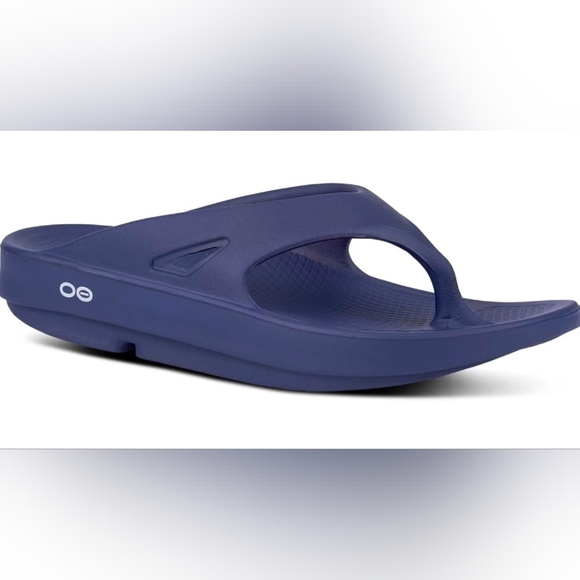 OOFOS Other - Oofos Original Men's 8 Navy Sport Slide Flip Flop Sandals
